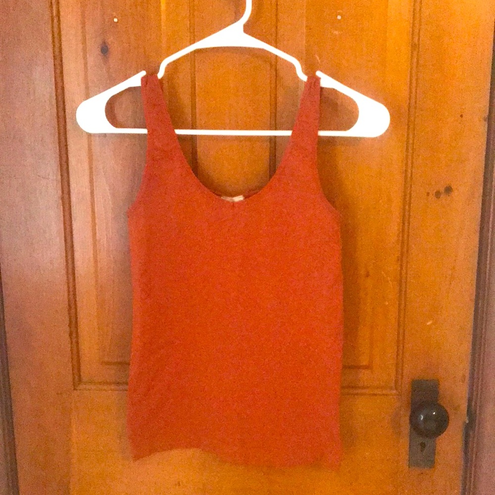 Anthropologie Eloise Burnt Orange Tank